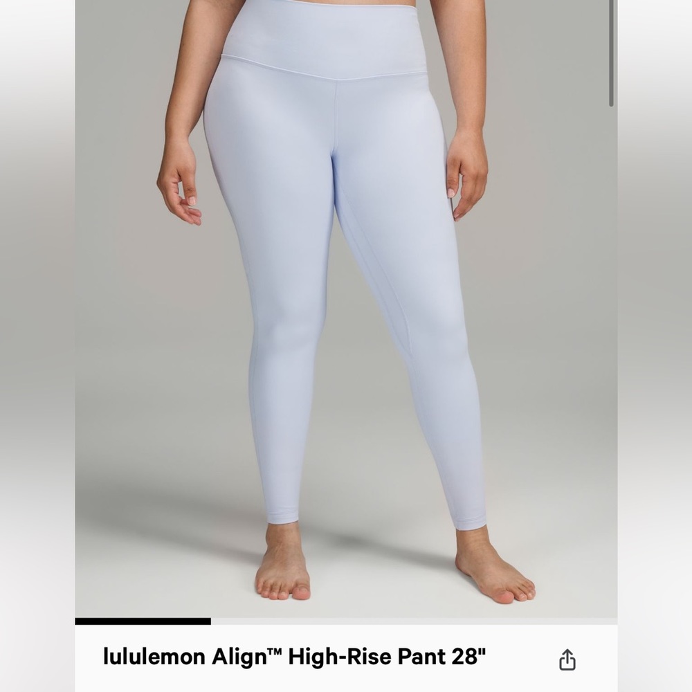 Lululemon align leggings 28” size 4